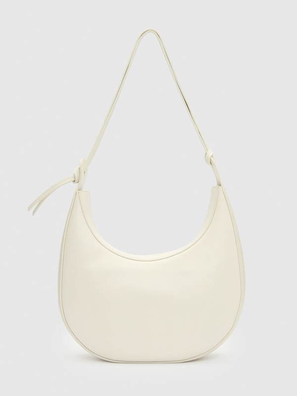 Medium Rosetta Shoulder Bag - White